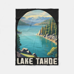 Cobertor De Velo Lago Tahoe California Nevada Mountain Hiking Skiin