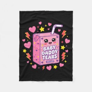 Cobertor De Velo Lágrimas de Papai Bebê Kawaii Caixa de Suco Fofo E