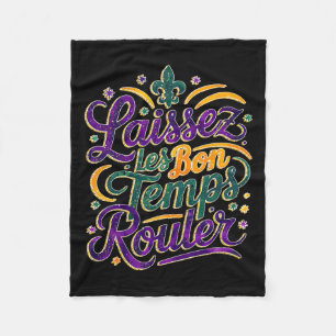 Cobertor De Velo Laissez Les Bon Temps Rouler Funny Boho Coquette M