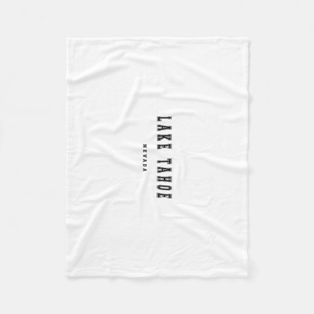 Cobertor De Velo Lake Tahoe Nevada (Frente)