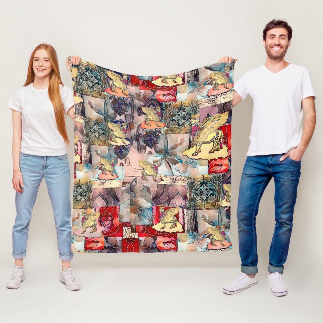 Cobertor De Velo Lamaçu Art Fleece Blanket (In Situ)