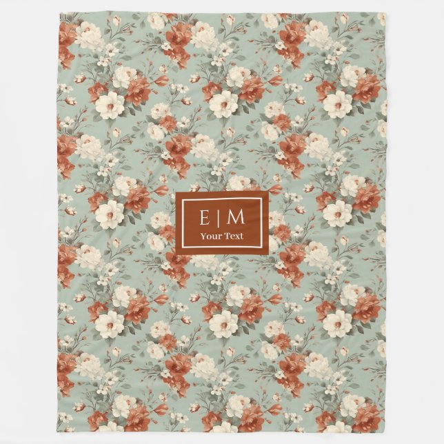 Cobertor De Velo Lâmina impermeável de cobre e sage (Frente)