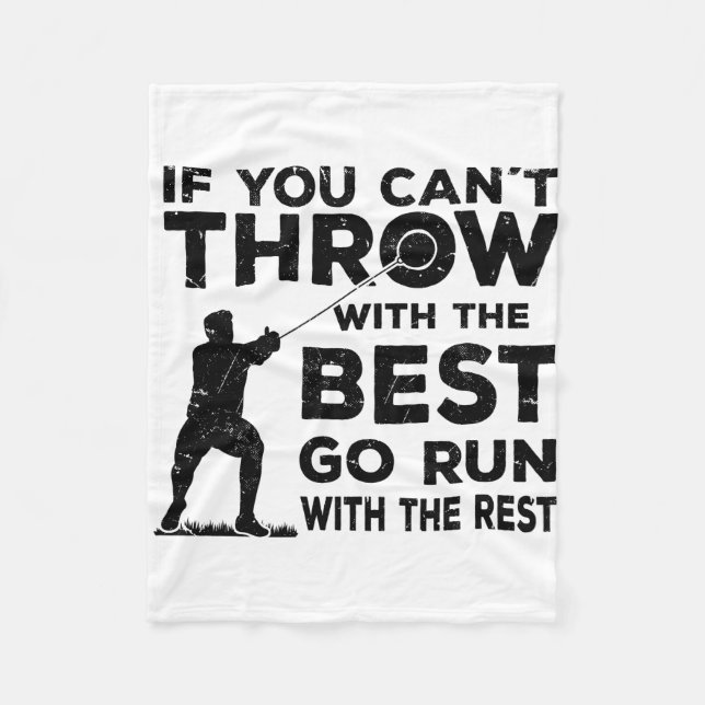 Cobertor De Velo lança-martelo (Frente)