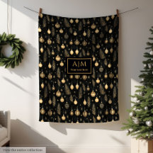 Lançamento preto e dourado aquarela minimalist thr