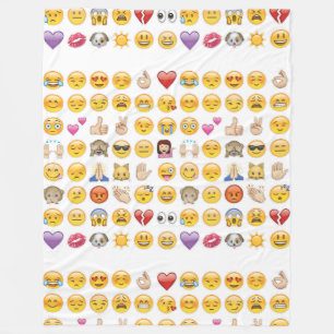 Cobertor De Velo lance da cobertura do velo do emoji