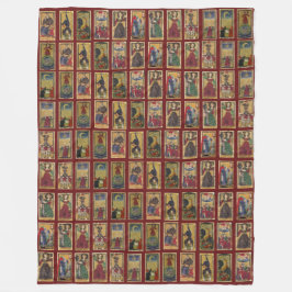 Cobertor De Velo Lance de Gringonneur Tarot