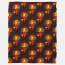 Lanternas Chinesas Tradicionais - Padrão Sem Costu