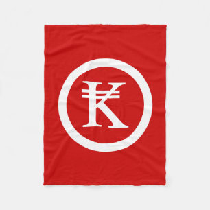 Cobertor De Velo Laos Kip Lao / Sinal de dinheiro do Laos