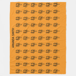 Cobertor De Velo Laranja-branca, Dançarinos do Festival de Silhueta