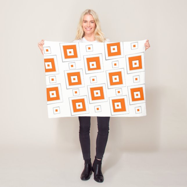 Cobertor De Velo Laranja Branco (In Situ)