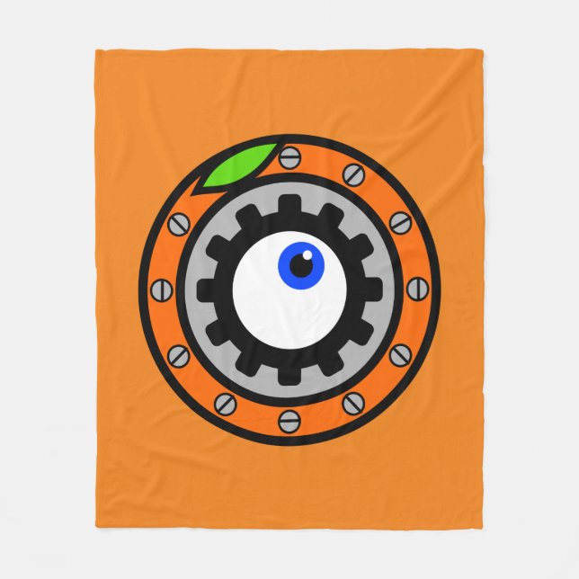 Cobertor De Velo Laranja De Carrinho (Frente)