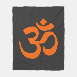 Cobertor De Velo Laranja Moderno Om