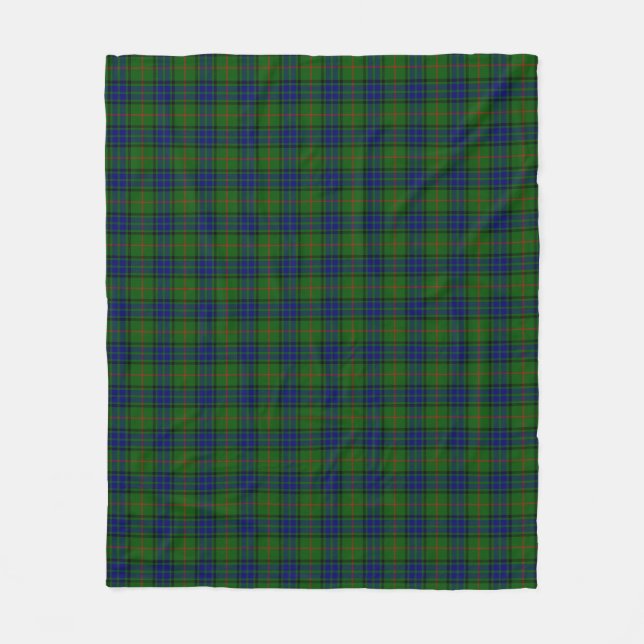 Cobertor De Velo Lauder Clan Tartan Xadrez Fleece Blanket (Frente)