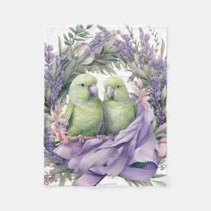 Cobertor De Velo Lavandas