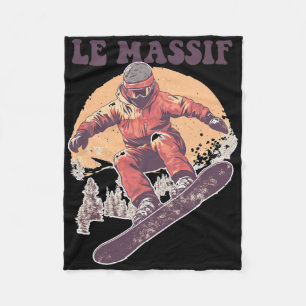Cobertor De Velo Le Mif Canada Retro Snowboard
