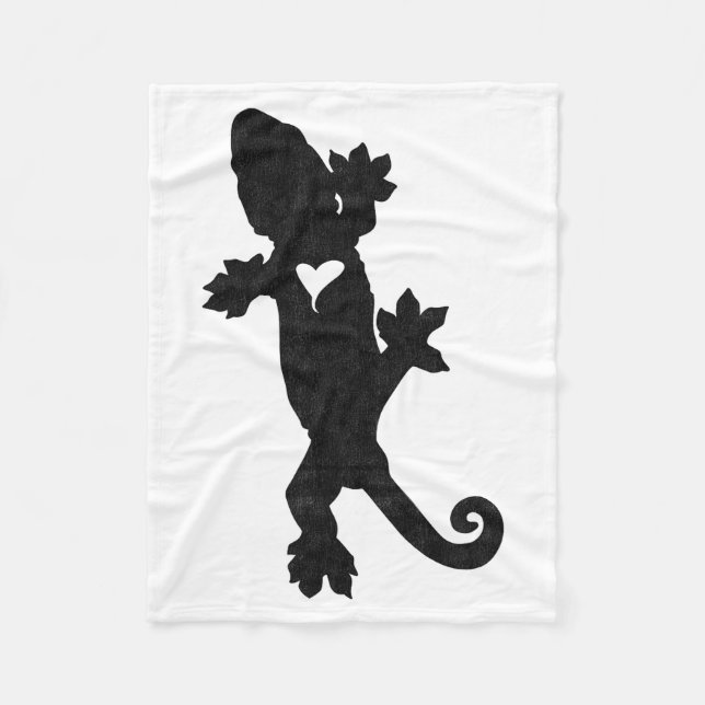 Cobertor De Velo Leachie New Caledonian Gecko Artsy Distressed  (Frente)
