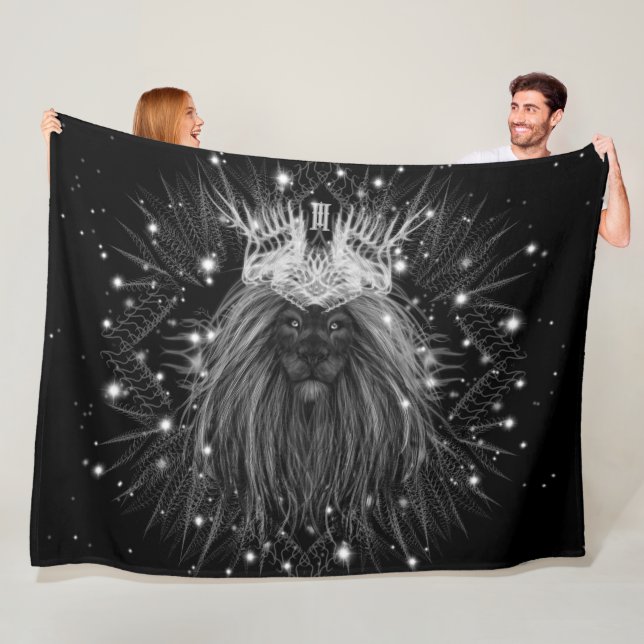 Cobertor De Velo Leão de Starlight com Monograma Coroa (In Situ)