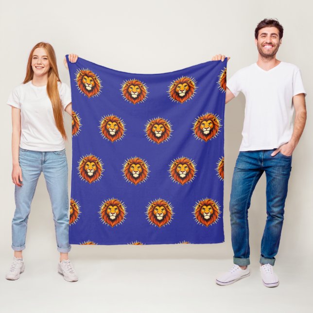 Cobertor De Velo Leão Majestoso – Rei do Poder e da Autoridade (In Situ)