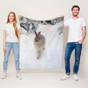 Cobertor De Velo Lebre de inverno (Coelho), Bruno Liljefors