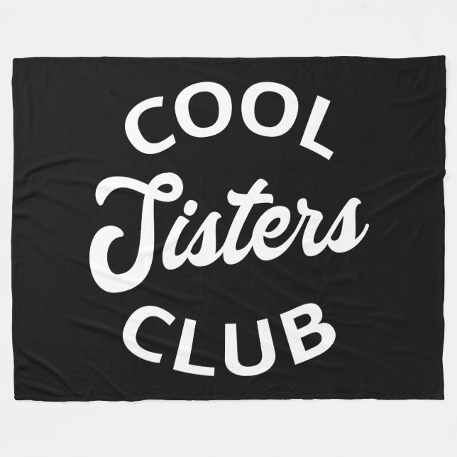 Cobertor De Velo Legal Clube de Irmãs I (Frente (Horizontal))