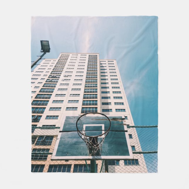 Cobertor De Velo Legal Hoop de Basquete (Frente)