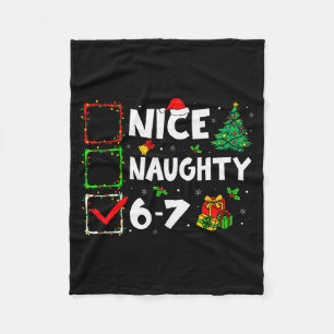 Cobertor De Velo Legal Ilegal 6 7 Meme 6 7 Natal Seis Sete Xmas