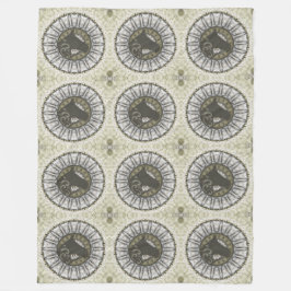 Cobertor De Velo Legal padrão animal - Cavalo Mandala 1