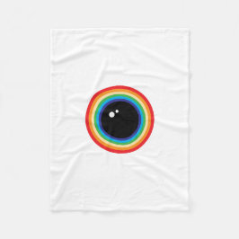 Cobertor De Velo Legal Rainbow Eyeball