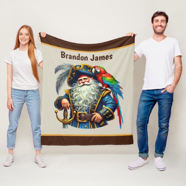 Cobertor De Velo Legal rapazes amantes piratas adicionam nome (In Situ)