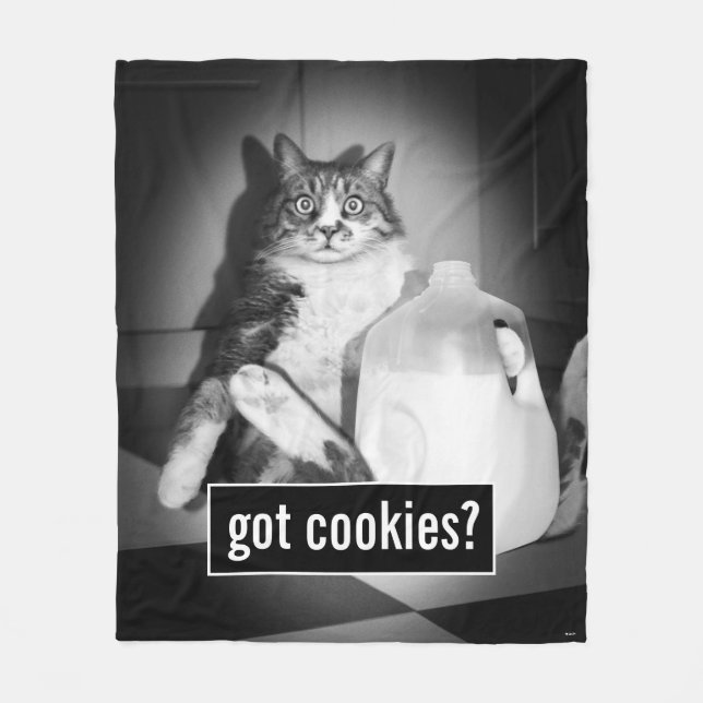 Cobertor De Velo Leite De Bebendo De Gato De Jug (Frente)