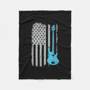 Cobertor De Velo Leitor De Guitarra Elétrico Musico De Bandeira Am