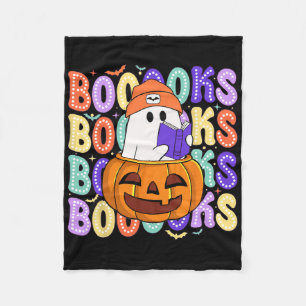 Cobertor De Velo Leitura da Bibliotecária do Halloween do Professor
