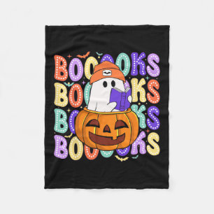 Cobertor De Velo Leitura da Bibliotecária do Halloween do Professor