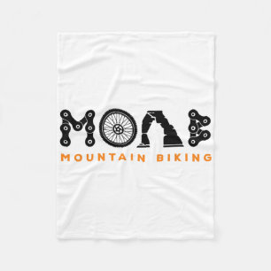 Cobertor De Velo Lembrança Retro Moab Utah Ciclismo de Montanha Tri