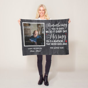 Cobertor De Velo Lembrando De Você Foto Personalizada De Cotação