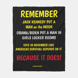 COBERTOR DE VELO LEMBRE-SE DE VOTAR