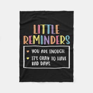 Cobertor De Velo Lembrete Conselheiro de Saúde Mental 1