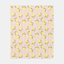 Cobertor De Velo Lemon Motif Love Peach