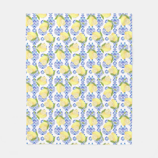 Cobertor De Velo Lemon Motif Love White (Frente)