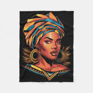 Cobertor De Velo Lenço de Cabeça de Tecido Kente Mulher Afro Negra 
