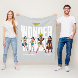 Cobertor De Velo Lendas da Mulher-Maravilha para Sempre Gráfico