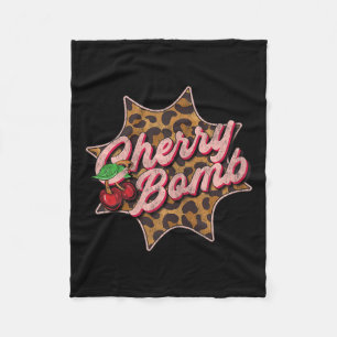 Cobertor De Velo Leo Look Vintage - Bomba Retro Cereja Tattoo Rocka