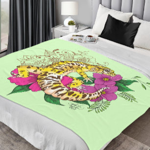 Cobertor De Velo Leopard Gecko