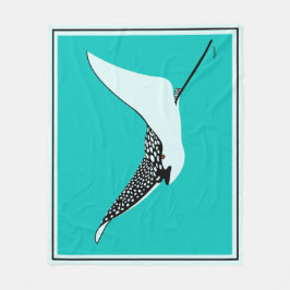 Cobertor De Velo Leopardo Ray Throw Blanket