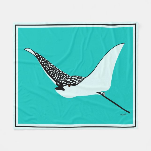 Cobertor De Velo Leopardo Ray Throw Blanket (Frente (Horizontal))