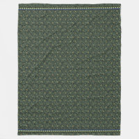 Leopardo Verde com Fleur de Lis