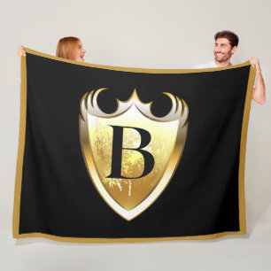 Cobertor De Velo Letra B alfabeto maiúsculo