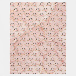 Cobertor De Velo Letra C