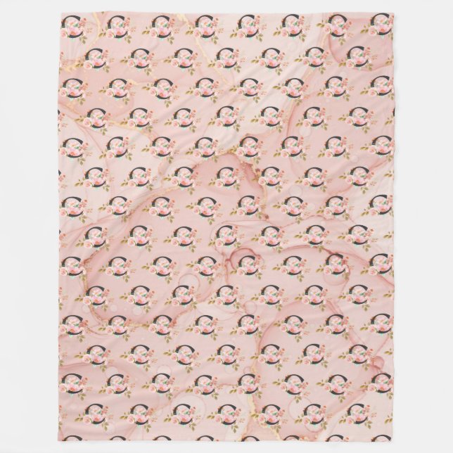 Cobertor De Velo Letter C (Frente)