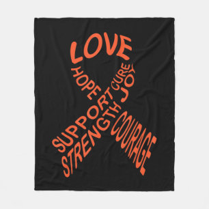 Cobertor De Velo Leucemia Luta Contra o Cancer Fita 2